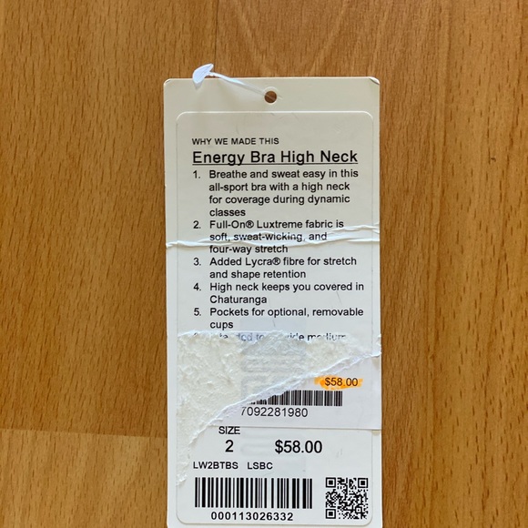 Energy Bra High Neck - Picture 3 of 3